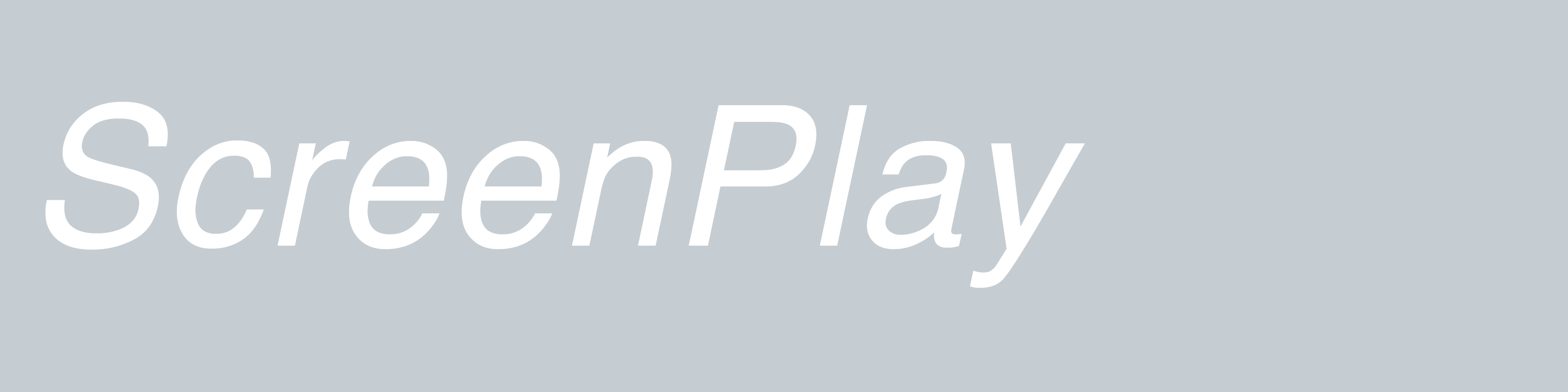 ScreenPlay Brand Logo